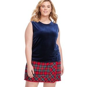 NWT Vineyard Vines Velvet Sleeveless Shell Top